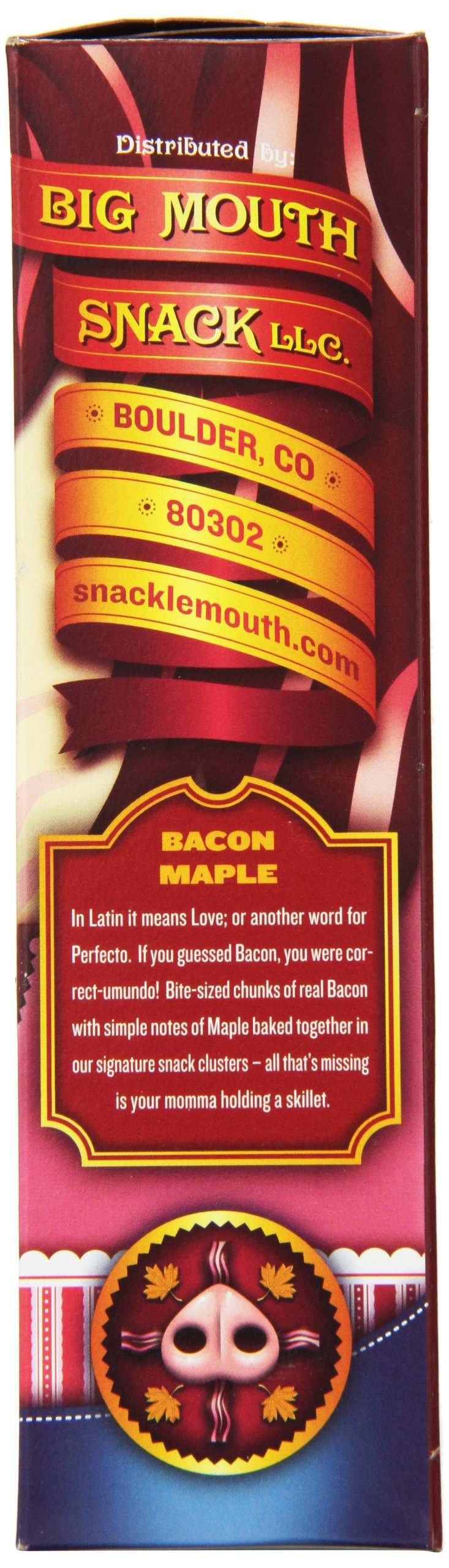 Snackle Mouth Supersnack, Bacon Maple, 5.5 Ounce