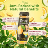 O2 Living Juice Cold Pressed Drink - Fresh Start Organic Juice Pack - No Added Sugars or Water, Naturally Sweetened from Fruits, Rich in Nutrients