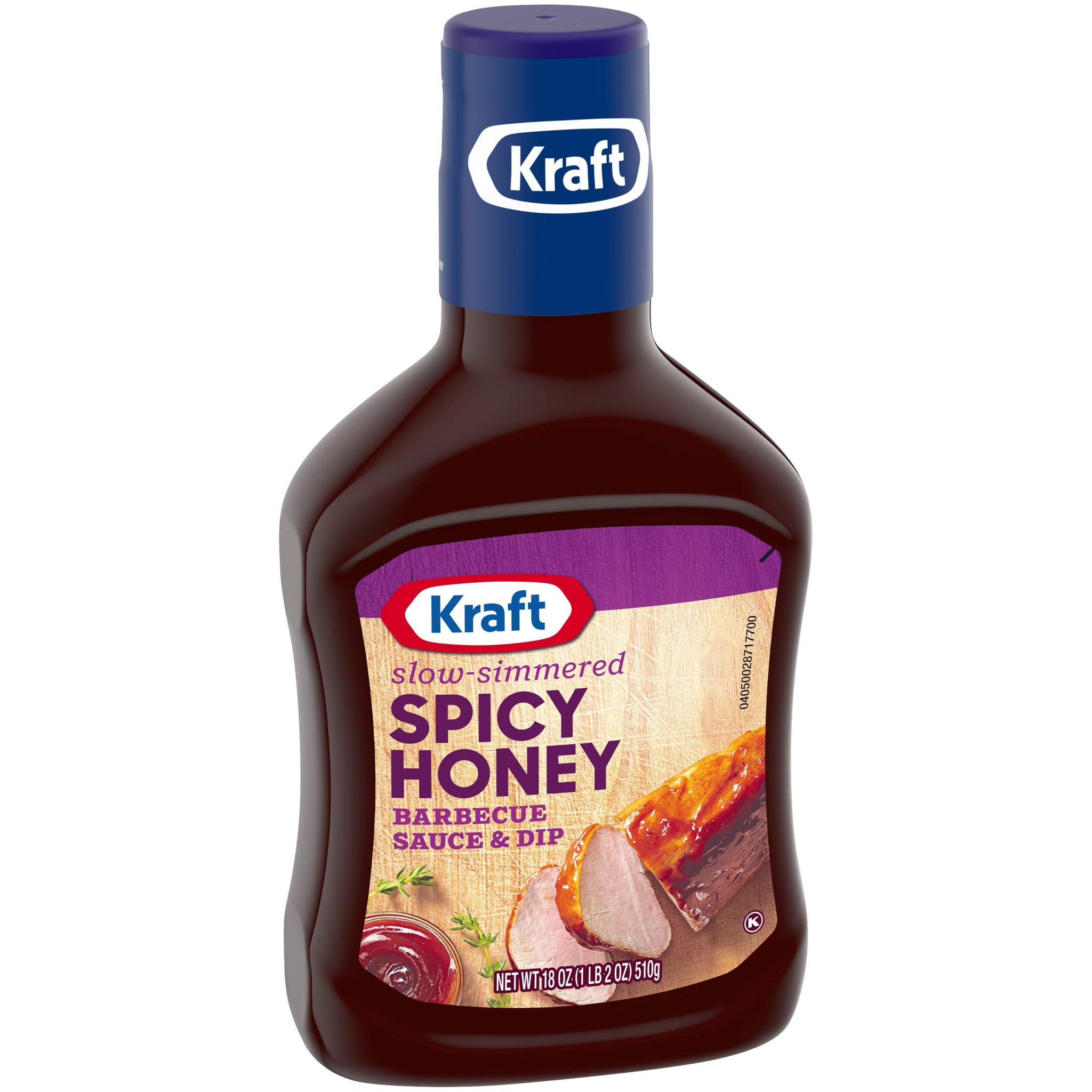 Kraft Spicy Honey BBQ Sauce (18 oz Bottle)