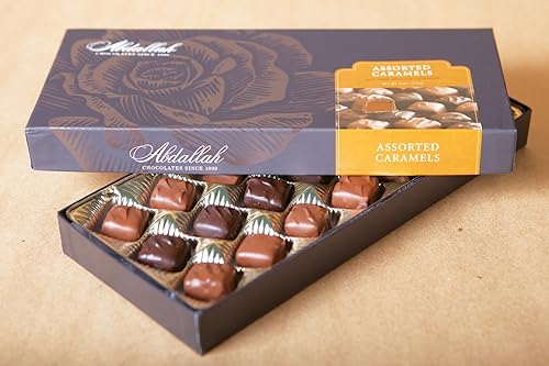 Abdallah Chocolates Assorted Caramels 9 oz.