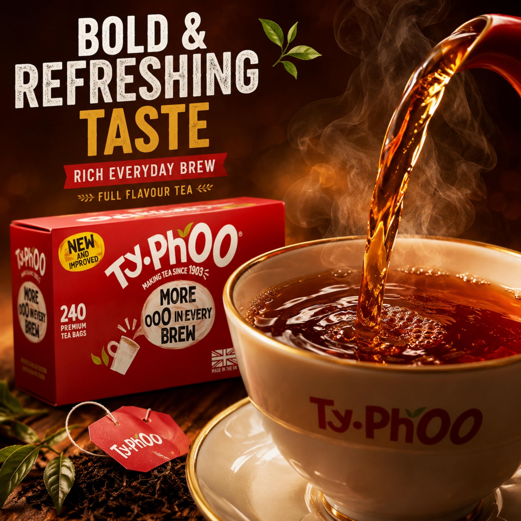 Typhoo (240 Tea Bags) - Pack of 2