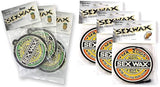 Sex Wax Air Fresheners 6-Pack (3 X's Coconut Scent & 3 X's Pineapple Scent)