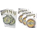 Sex Wax Air Fresheners 6-Pack (3 X's Coconut Scent & 3 X's Pineapple Scent)