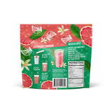 FlavCity Pink Grapefruit Superfood Lemonade Drink Mix - Sugar-Free Lemonade Powder with Real Crystallized Grapefruit & Organic Acerola - 100% DV