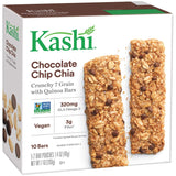 Kashi Crunchy Granola & Seed Bars, Chocolate Chip Chia, 7oz Box (Pack of 4)