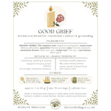 The Good Village Co. Good Grief Loose Leaf Herbal Tea, Caffeine Free Botanical Blend with Lemon Balm, Chamomile & Lavender, 3 oz, Approx. 50 Servings