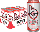 Bang Energy Delish Strawberry Kiss, Sugar-Free Energy Drink, 16 Fl Oz