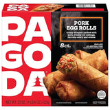 Pagoda, Pork Eggrolls, 22 Ounce