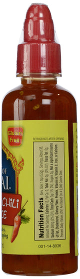 A Taste of Thai Sweet Chili Sauce - Authentic Thai Chili Sauce for Dipping, Stir-Fry, & Marinades - Asian Red Hot Sauce with Sweet Tangy Flavor