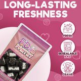 Freeze Dried Ice Cream Sandwich Bites - Cookie Crunch - Crunchy & Sweet Snack 2oz Freeze-Dried Space Ice-Cream Pack Dehydrated Resealable Gift Bag, 2