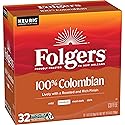 Folgers Colombian Medium Roast Coffee, 32 Keurig K-Cup Pods