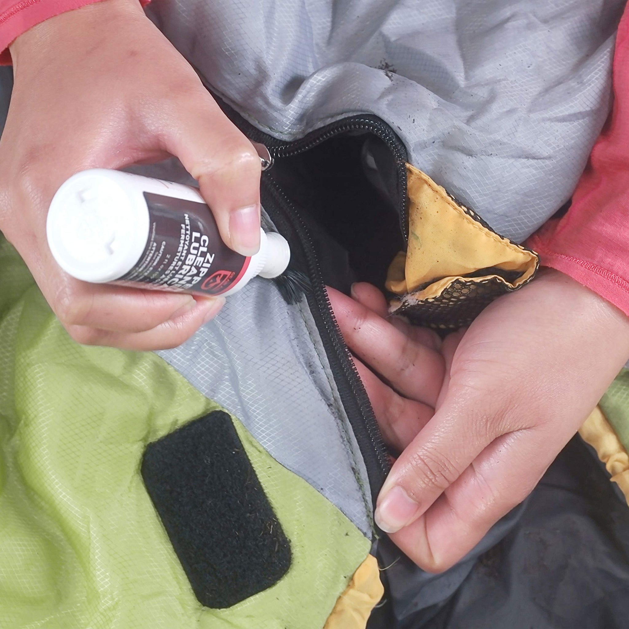 GEAR AID Zipper Cleaner and Lubricant for Wetsuits, Tents and Bags, 2 fl oz, 2 Pack