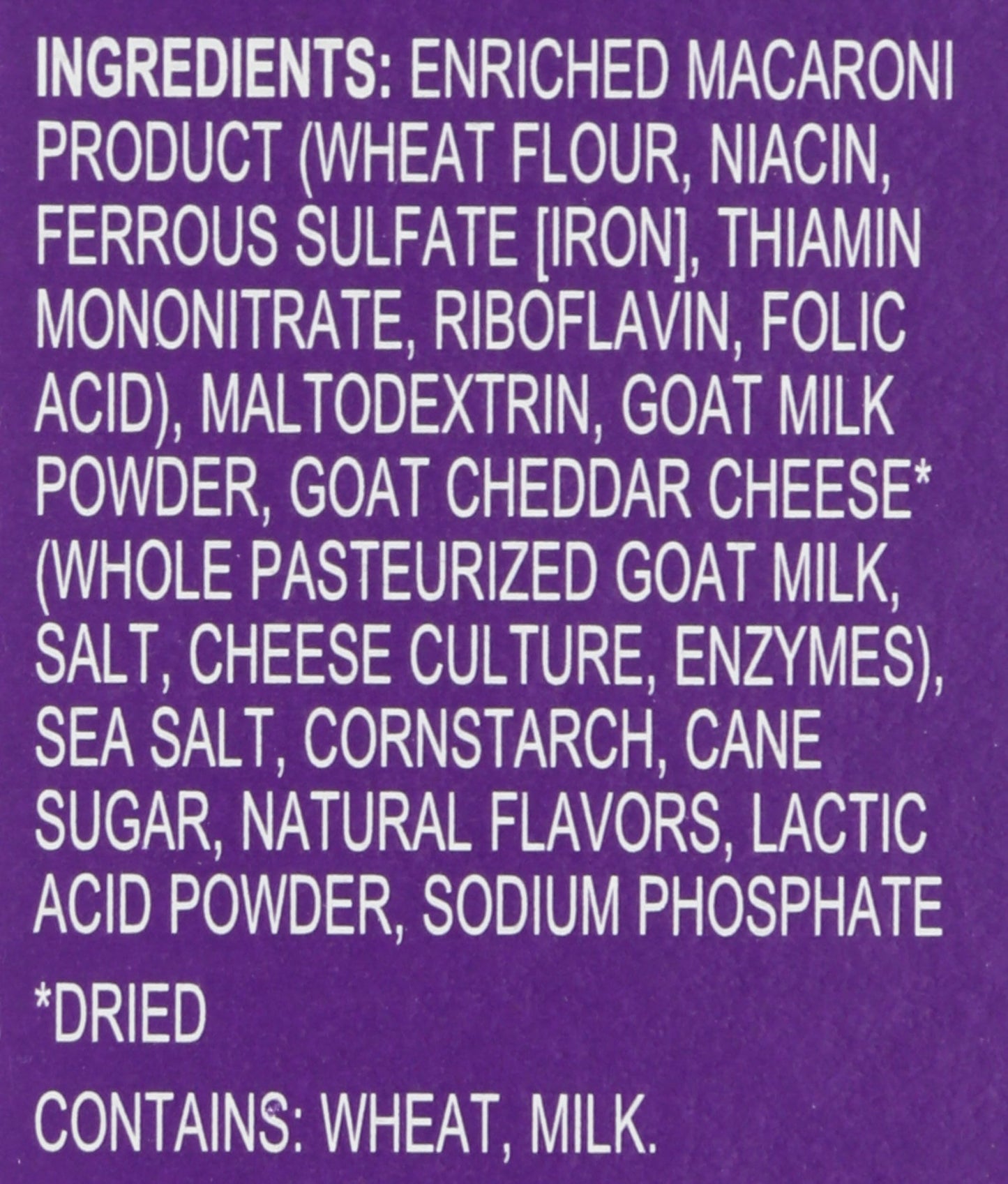 Funny Farm Goat White Cheddar Shells & Cheese, 6 OZ