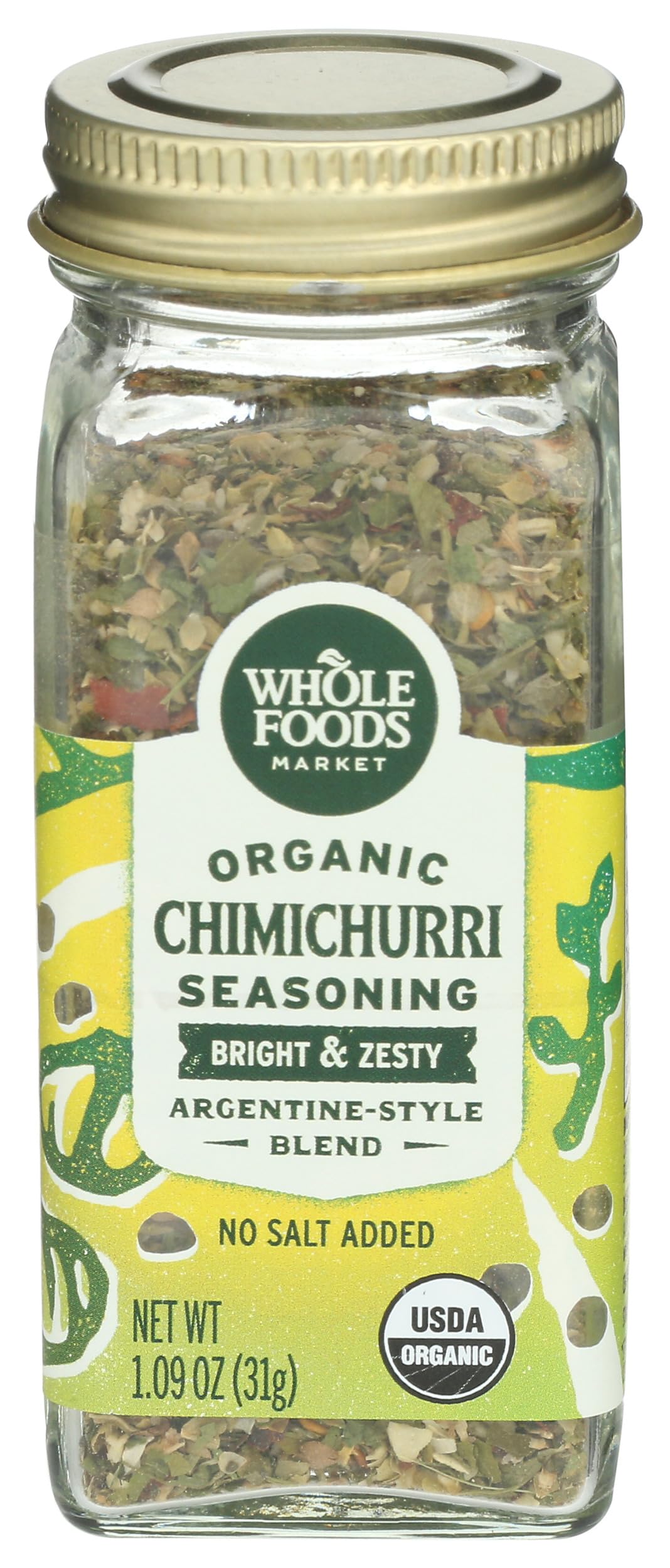 Whole Foods Market, Organic Chimichurri Seasoning, 1.09 Ounce