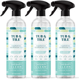 Therapy Bathroom Cleaner Spray 24 fl oz. (3-Pack) - Daily Shower Cleaner for Soap Scum, Hard Water Stains - Non-Toxic, Bleach-Free, Foaming Formula