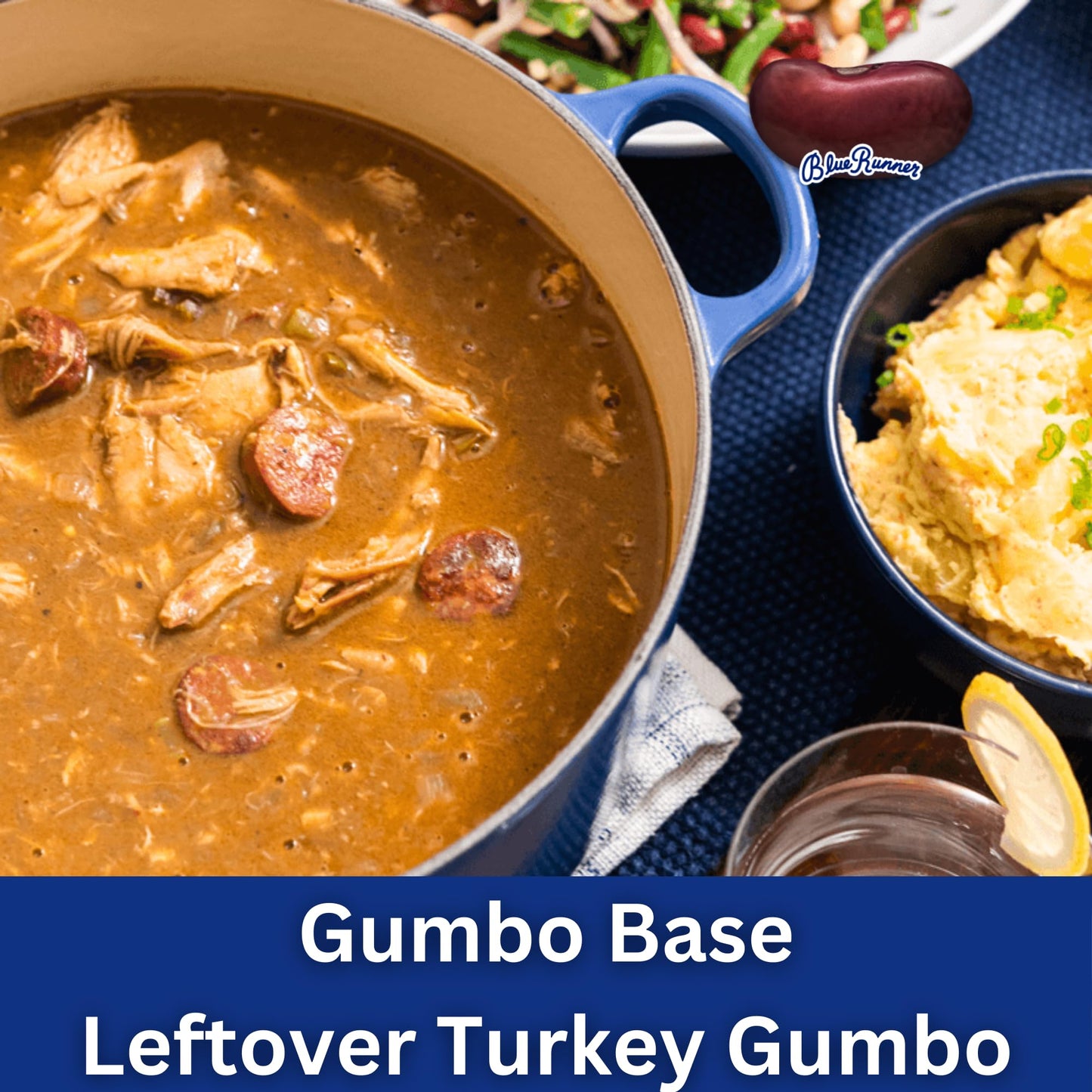 Blue Runner Creole Gumbo Base, 25 Ounce