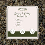 Starwest Botanicals Certified Organic Moringa Oleifera Leaf | Great for Drinks, Teas & Smoothies, 4 Ounce