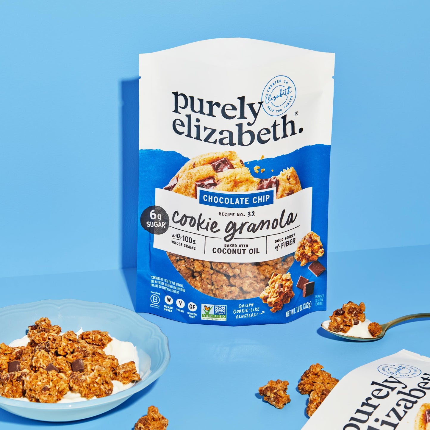 Purely Elizabeth, Cookie Granola, Variety Pack, 11oz Bags (3 Pack)