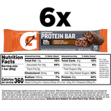 Gatorade Whey Protein Recover Bars Chocolate Chip, 2.8 Oz, 6 Ct