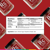 Spiceology - Raspberry Chipotle Sweet & Spicy All-Purpose BBQ Seasoning Spice Rub - Use on: Ribs, Pork, Bacon or Chicken - 4.2 oz