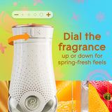 Glade PlugIns Scented Oil Air Freshener, Starter Kit, Mighty Mango Limited Edition, 1 Warmer + 1 0.67 oz Refill