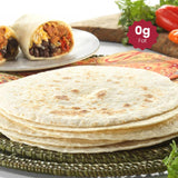 WiO SmartFoods™ 8" Low Carb Tortillas, 10-Count Keto-Friendly, Fat-Free, High Protein, Handcrafted, All-Natural, Fresh, and Delicious Healthy Wraps