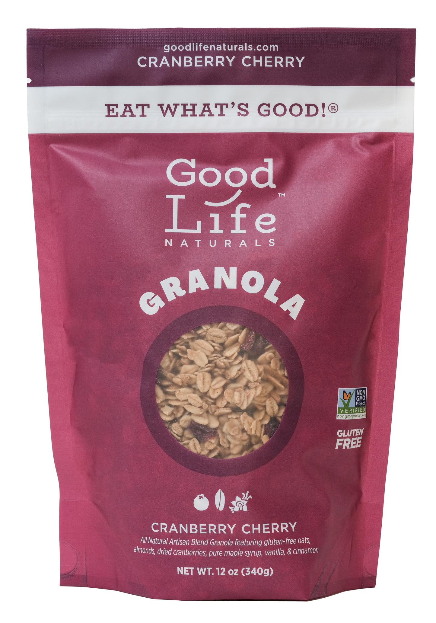 Good Life Natural’s Granola Cereal | Artisan Blended Energizing Granola Flakes | Healthy Snack | No Artificial Flavoring or Sweeteners | Non-GMO