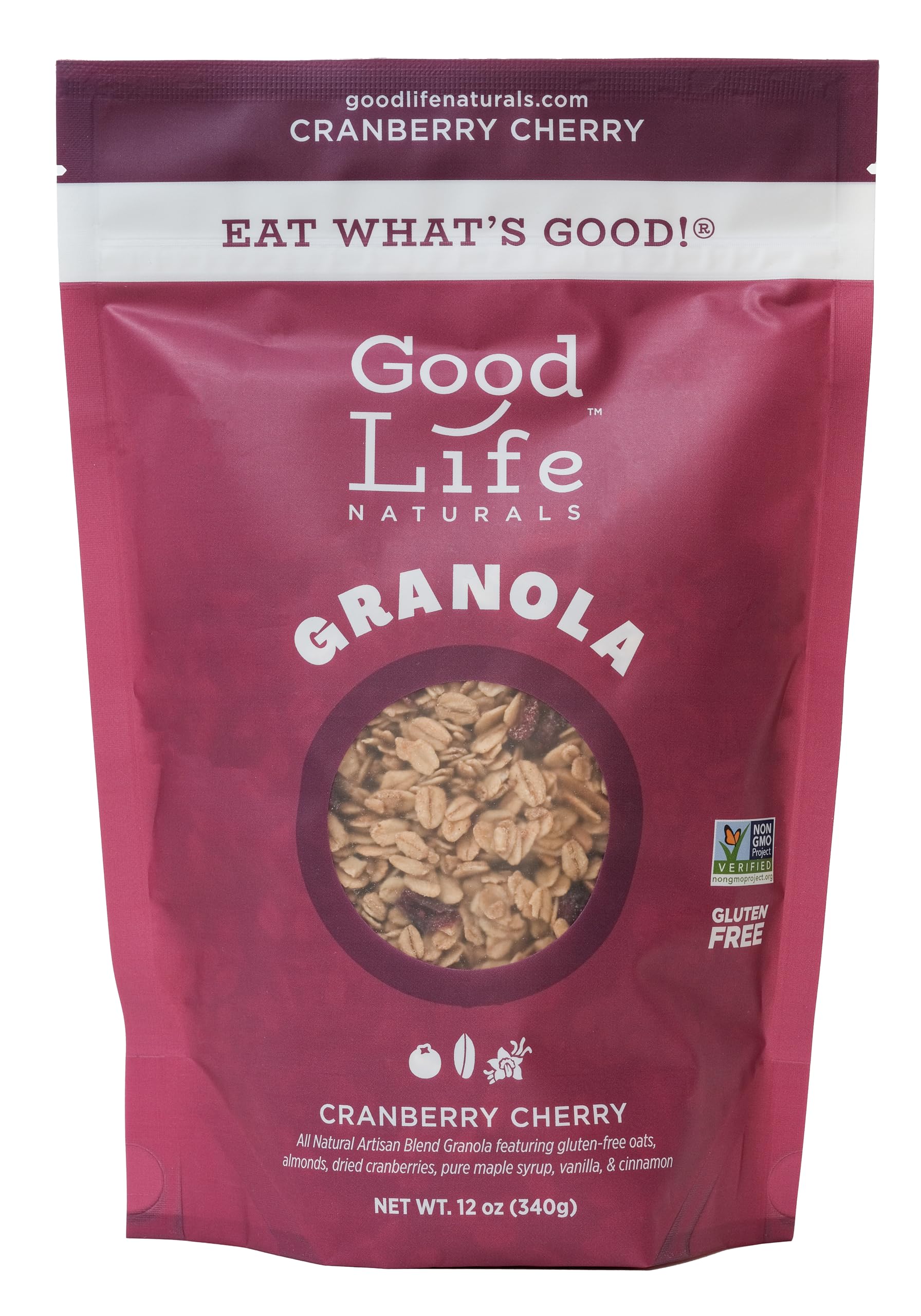 Good Life Natural’s Granola Cereal | Artisan Blended Energizing Granola Flakes | Healthy Snack | No Artificial Flavoring or Sweeteners | Non-GMO