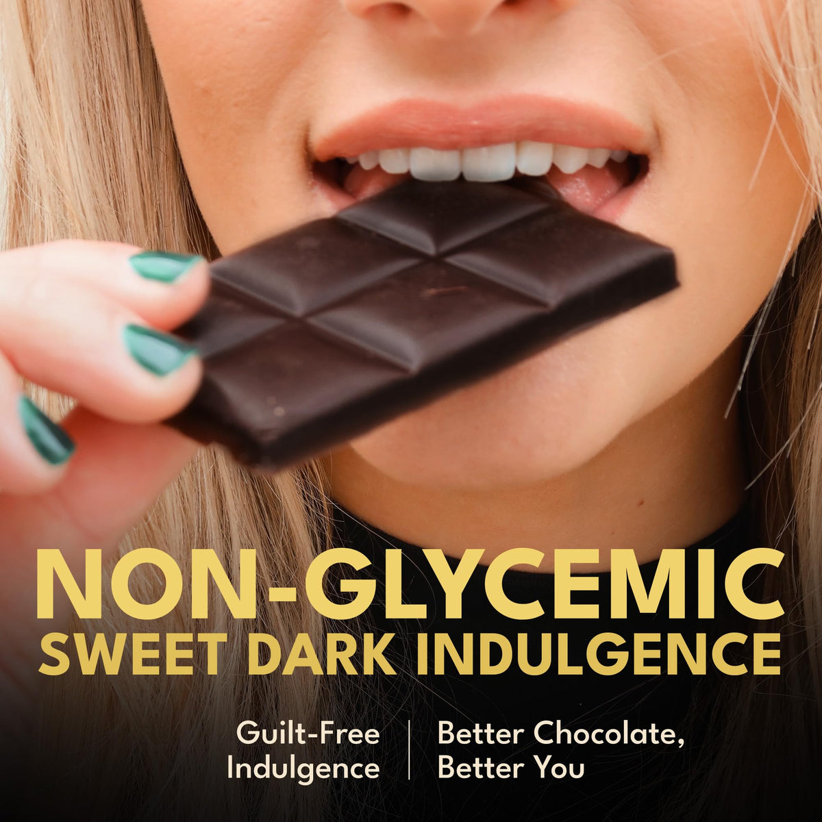 Macalat Organic Dark Chocolate Bar, Quinoa Crunch, Sugar Free Chocolate