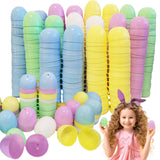 Fillable Easter Eggs 1000-Pack, Pastel Colorful Bright Plastic Easter Eggs with Hinge, Perfect For Easter Egg Hunt, Surprise Egg, Easter Hunt