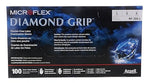 Ansell MICROFLEX Diamond Grip MF-300 Exam Standard Gloves - Size L, Natural (Box of 100)