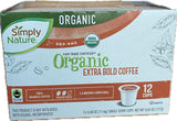 simply nature organic extra bold coffee