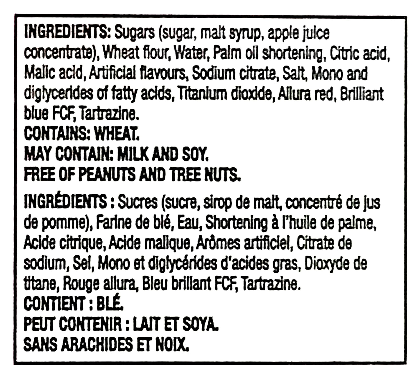 Huer Sour Rainbow Steamers Rolls Gummy Candy, 18x40g/1.4 oz