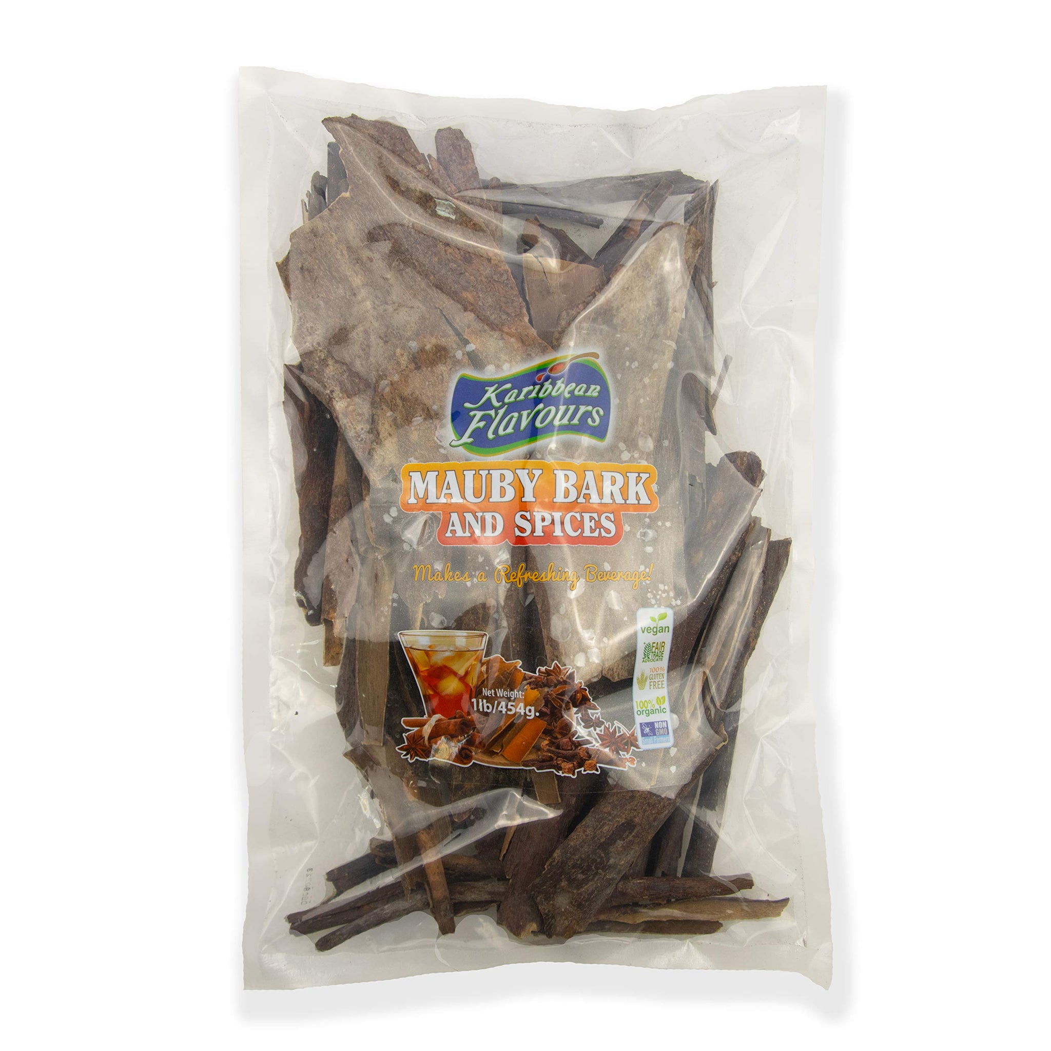 Mauby Bark and Spices | Mavi | Maby | Bitter Bark | Makes Cool Refreshing Beverage (1 Lb - pack of 1)