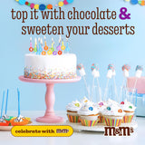 M&M’S WORLD Pink Milk Chocolate Candy 2lb Resealable Pack for Party Favors Decor Baby Shower Gender Reveal Valentines Day and Dessert Tables