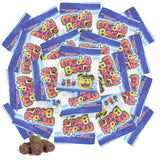 Muddy Bears Chocolate Covered Gummies, Assorted Fruit Flavors, Mini Individual Bags, Party Favor Candy, 20 Count