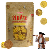 Fruidles Pirate Coins, Kosher Certified, Non GMO (Pack of 50)