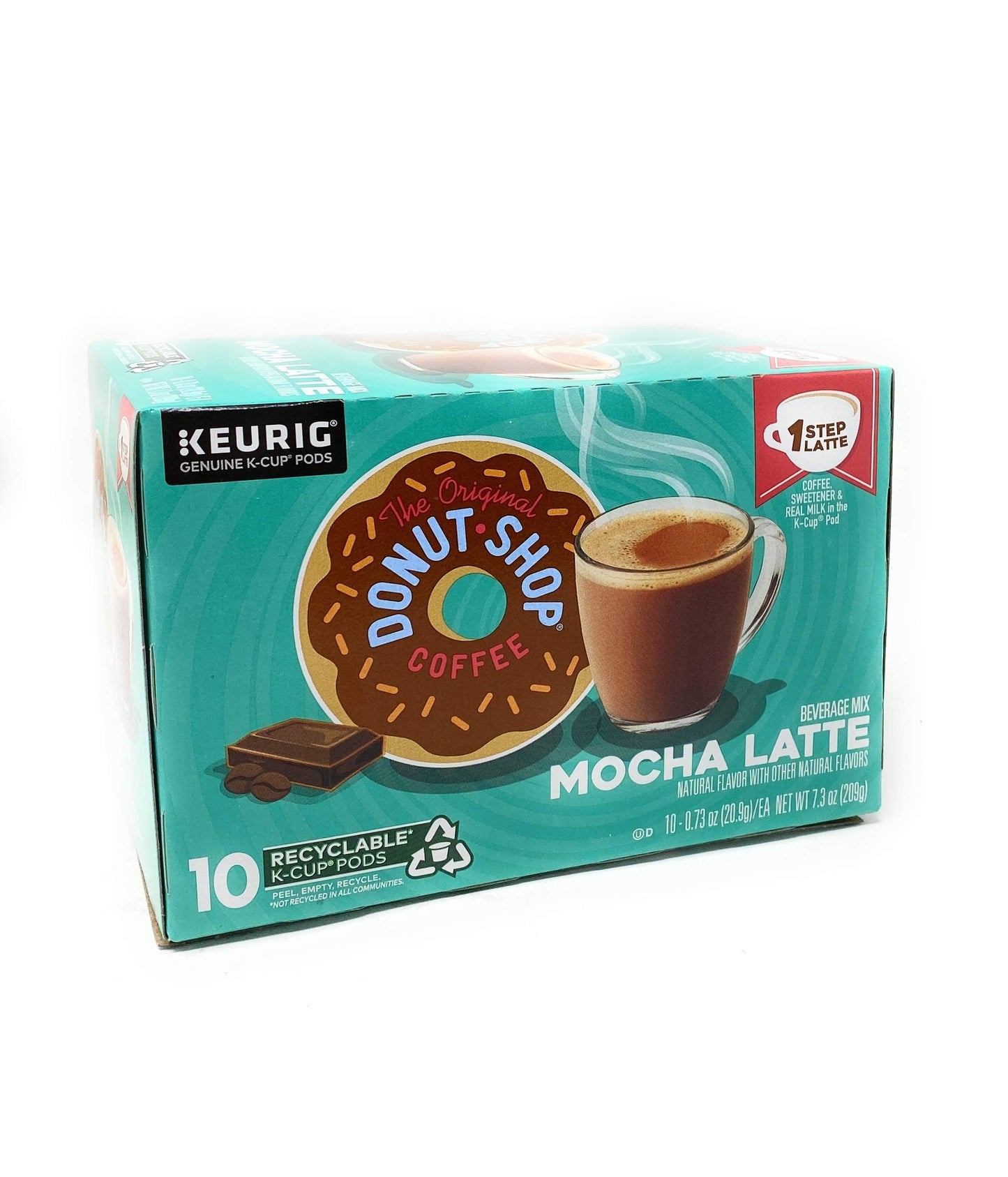 Donut Shop Mocha Latte Keurig K-Cup Pods - 10 count