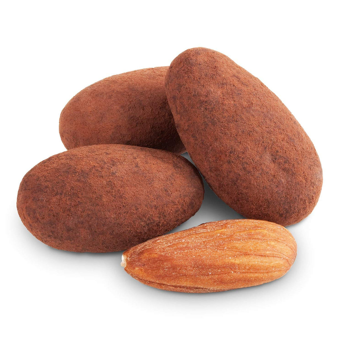 Dulcefina chocolate and Sweets, Milk Chocolate Cocoa Dusted Almonds (2 Lbs)