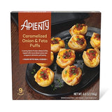 Amazon Brand, Aplenty Caramelized Onion & Feta Puffs, 6.6 Oz