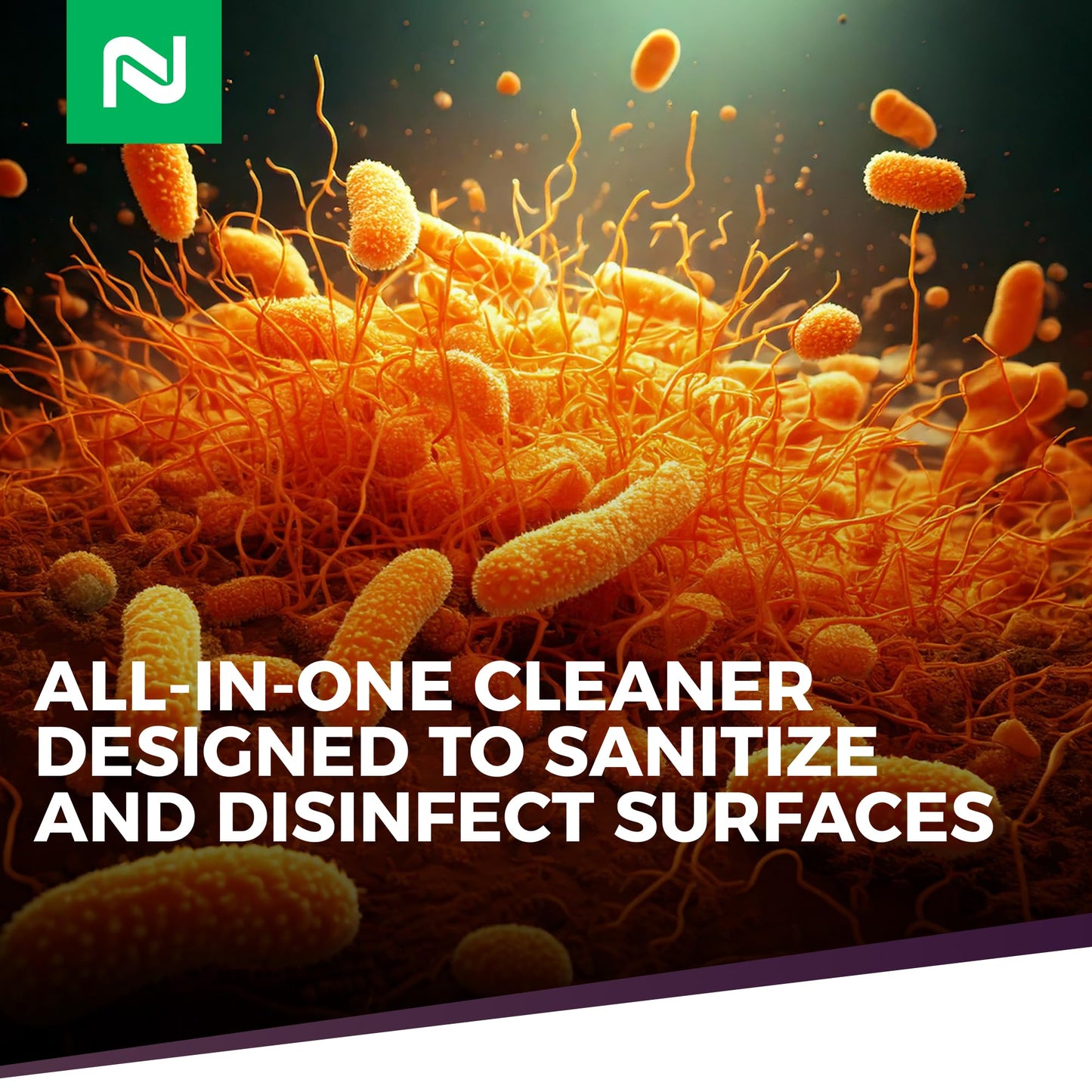 Nisus DSV Disinfectant, Sanitizer, Virucide, Concentrated Solution for Hard Non-Porous Surfaces, Hospitals, Homes, Industrial & Food Processing Areas