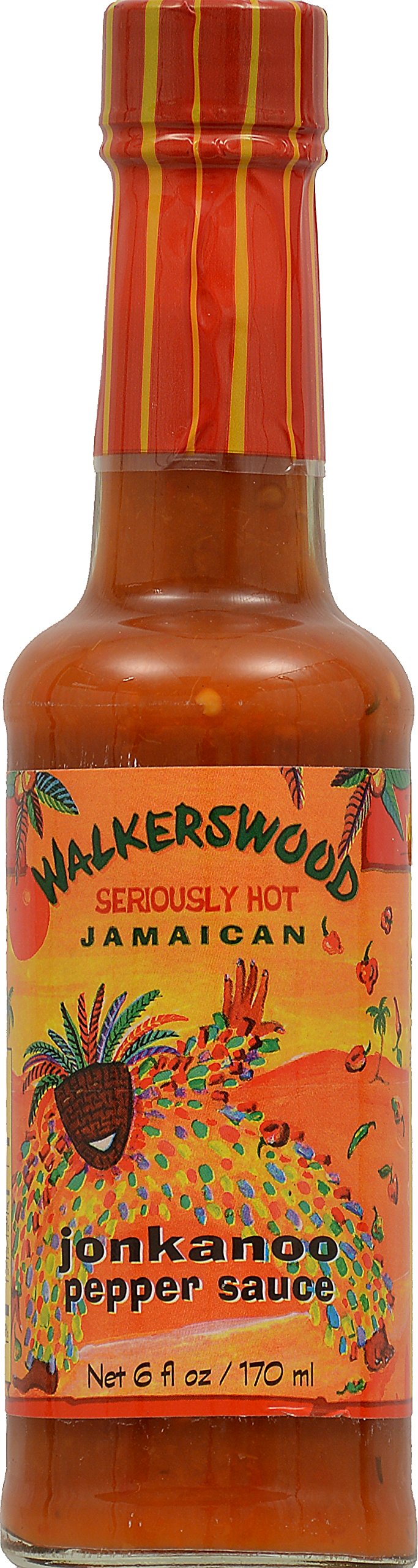 Walkerswood Jonkanoo Pepper Sauce Seriously Hot 170ml