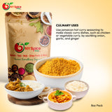 NY SPICE SHOP Jamaican Hot Curry Powder - Jamaican Hot Curry Powder Seasoning - Curry Powder Spice - Golden Curry Mild - Golden Curry Jamaican Hot
