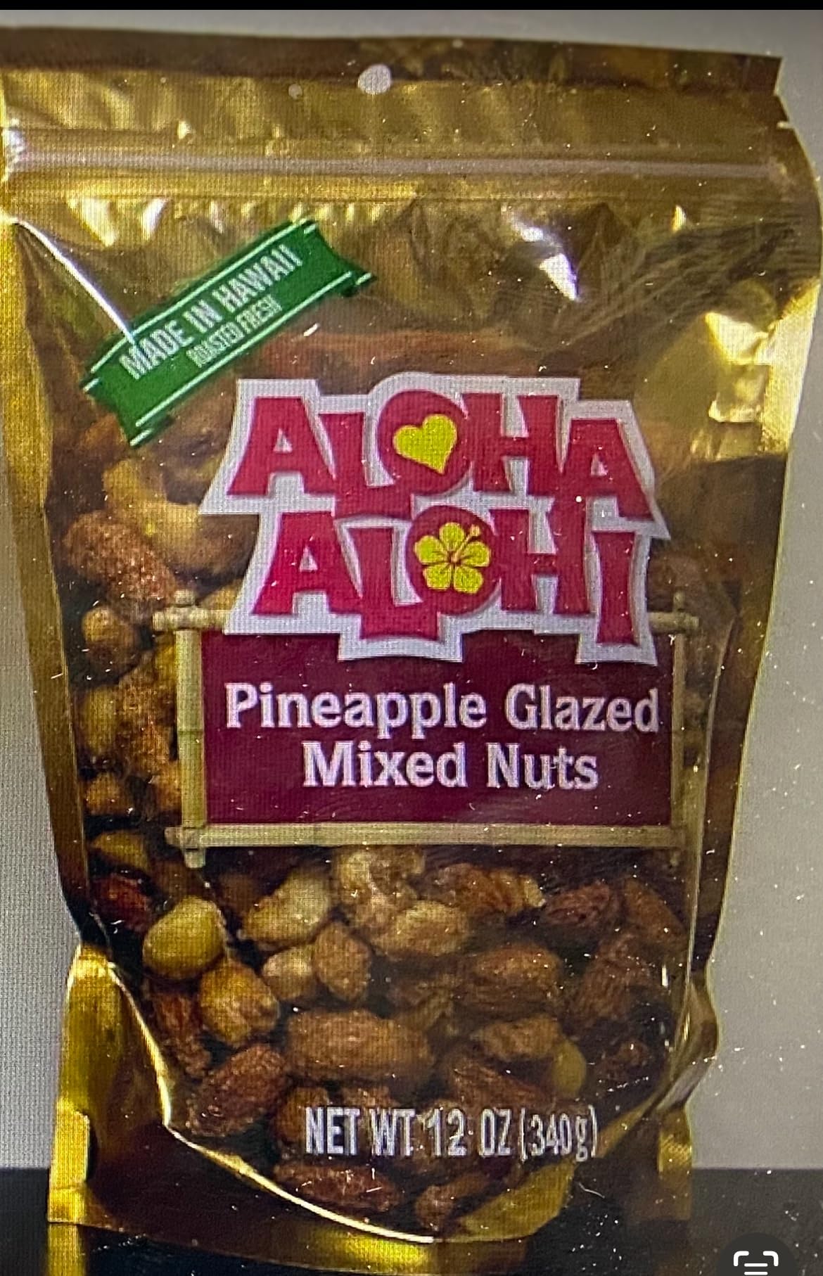 Aloha Alohi's Pineapple Glazed Mixed Nuts