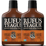 Rufus Teague Spicy Steak Sauce, Award-Winning Flavor, 7 oz, Pack of 2