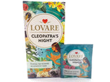 Lovare ...Share the Love Cleopatra’s Night Blend of Green Leafy Beichao with Fruit Pieces, Flower Petals and the Natural Raspberry Flavour 24 Tea Bags