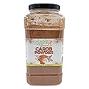 Carob Powder | Naturally Sweet Cocoa Alternative | Caffeine-Free | Unsweetened Baking & Smoothie Powder | Bulk 5 lb Container | Chocolate Substitute for Baking, Drinks & Desserts | Dasher’s Spice & Beans