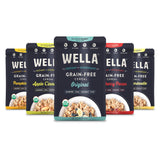 Wella Cereal Oatmeal Alternative, Gluten-Free Breakfast Hot Cereal, Grain-Free Paleo Organic Vegan High Protein Superfood, Plant-Based Non-GMO, Low in
