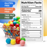Gumballs for Kids - 1 Inch Large Double Bubble Gumballs - 15 OZ Baseball Chewing Gum Assorted Fruit Flavored Bubble Gum for Gumball Machine - Sweet