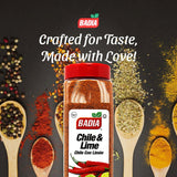 Badia Chile & Lime Seasoning, Chile con Limon 25 oz (Pack of 4) - Spicy Tangy Blend of Chili Peppers & Zesty Lime